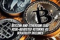 Bitcoin and Ethereum Lead Risk-Adjusted Returns as Volatility Declines