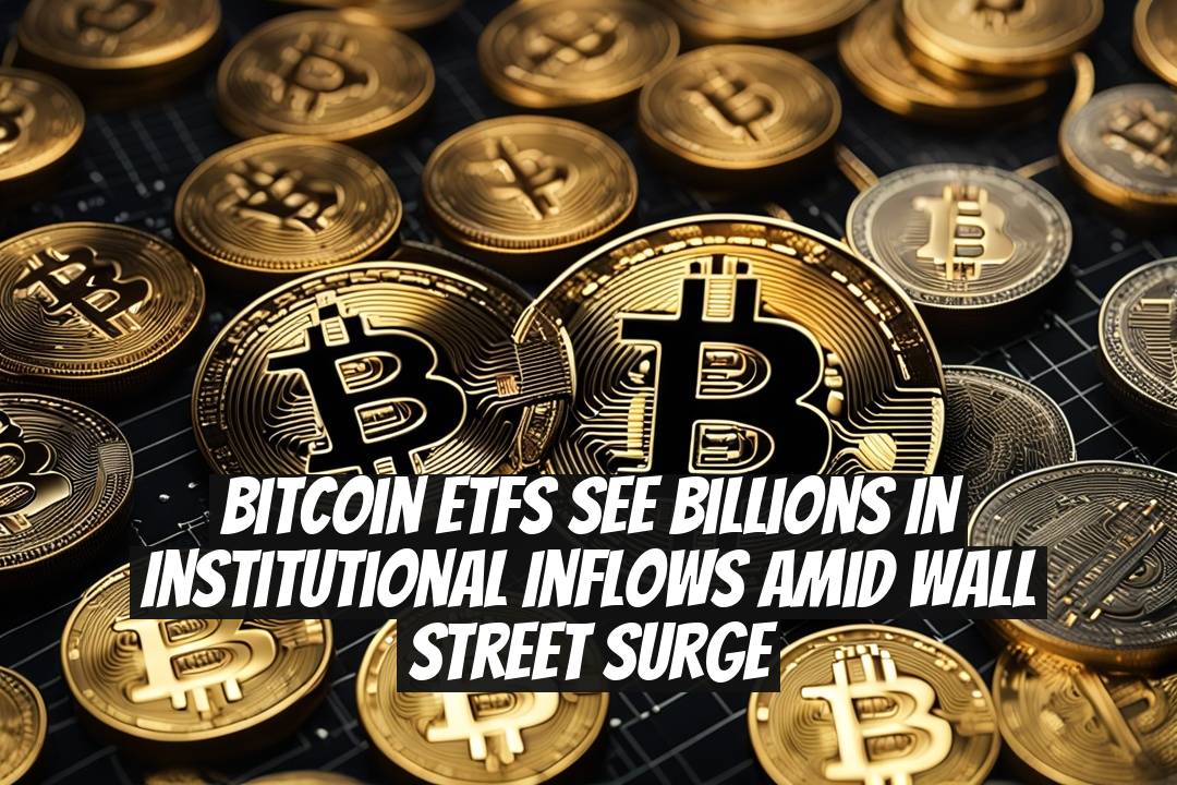 Bitcoin ETFs See Billions in Institutional Inflows Amid Wall Street Surge