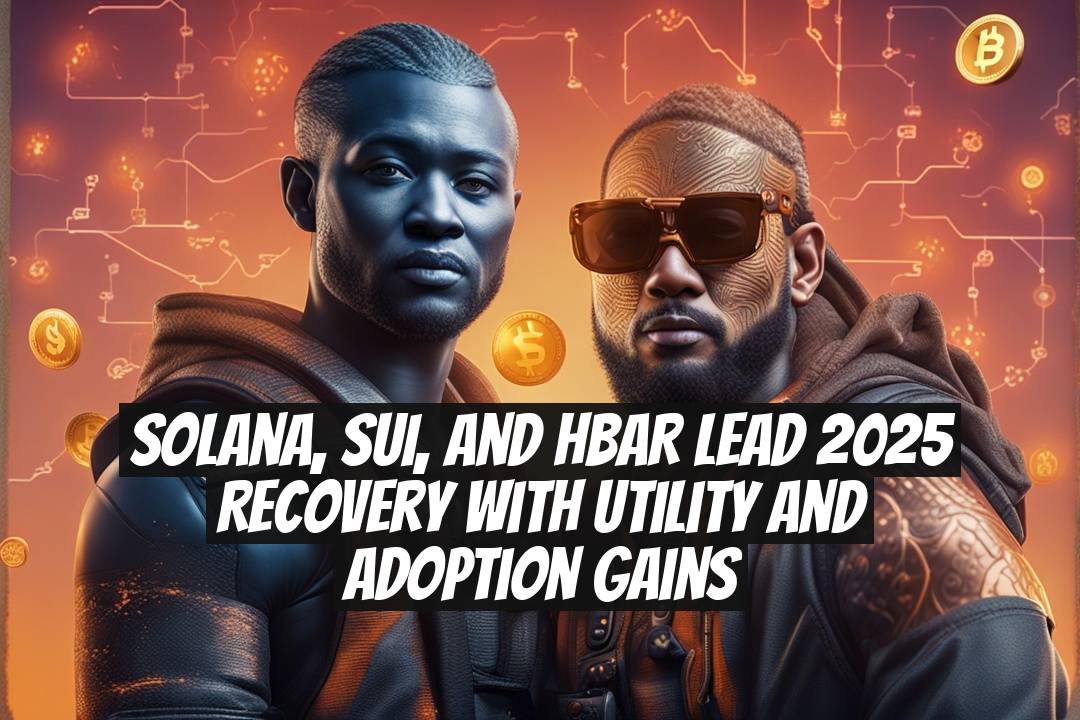 Solana, SUI, and HBAR Lead 2025 Recovery With Utility and Adoption Gains
