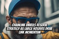 Chainlink Unveils Reserve Strategy as Large Holders Drive LINK Momentum