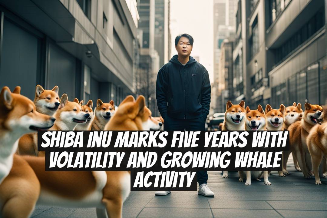 Shiba Inu Marks Five Years With Volatility and Growing Whale Activity