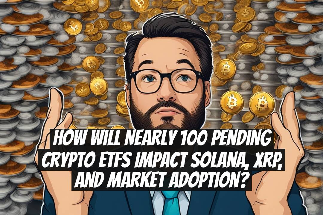 How will nearly 100 pending crypto ETFs impact Solana, XRP, and market adoption?