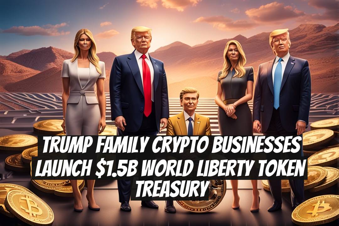 Trump Family Crypto Businesses Launch $1.5B World Liberty Token Treasury