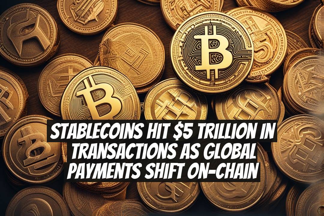 Stablecoins Hit $5 Trillion in Transactions as Global Payments Shift On-Chain