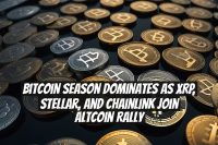 Bitcoin Season Dominates as XRP, Stellar, and Chainlink Join Altcoin Rally