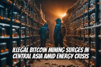 Illegal Bitcoin Mining Surges in Central Asia Amid Energy Crisis