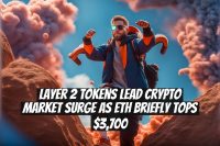 Layer 2 Tokens Lead Crypto Market Surge as ETH Briefly Tops $3,700