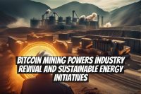 Bitcoin mining powers industry revival and sustainable energy initiatives