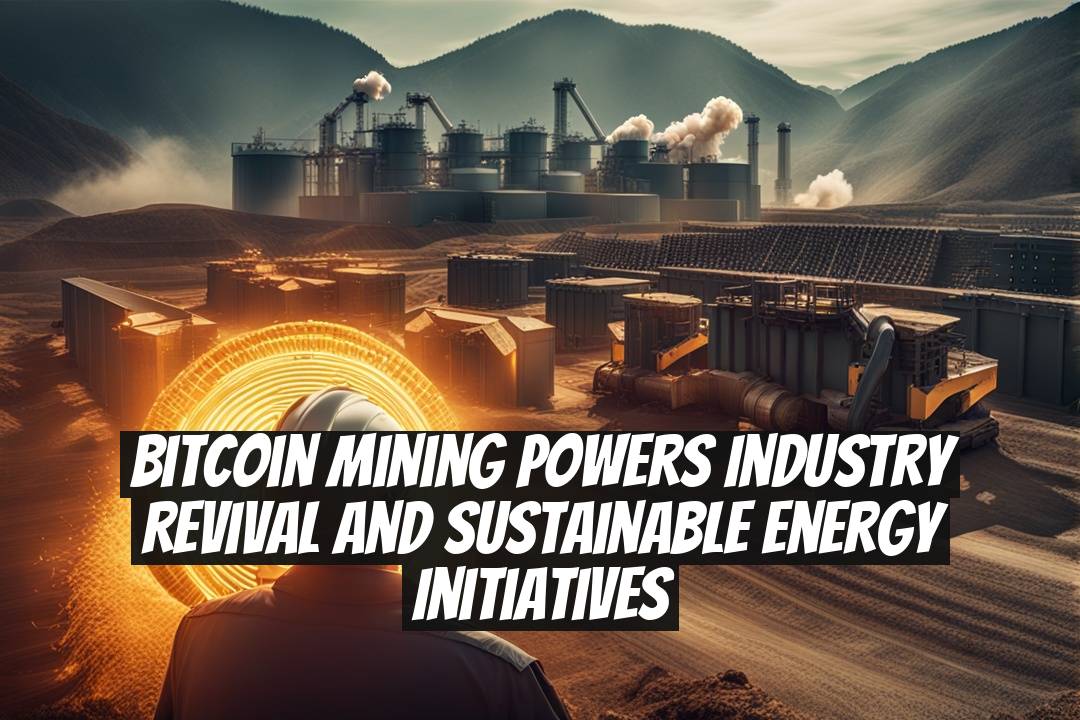 Bitcoin mining powers industry revival and sustainable energy initiatives