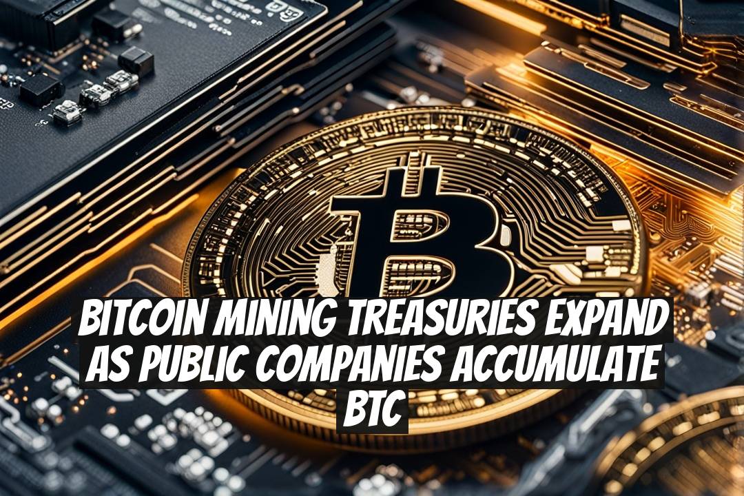 Bitcoin Mining Treasuries Expand as Public Companies Accumulate BTC