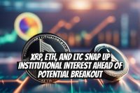 XRP, ETH, and LTC Snap Up Institutional Interest Ahead of Potential Breakout