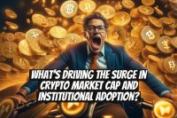What’s driving the surge in crypto market cap and institutional adoption?