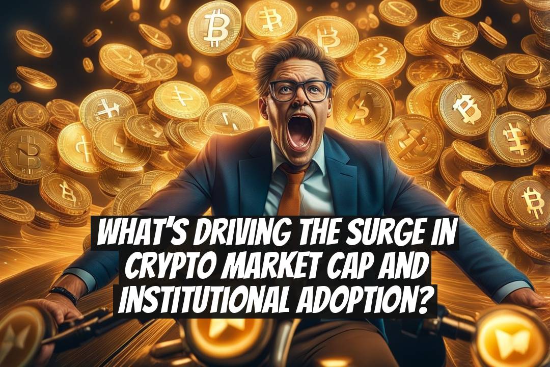 What’s driving the surge in crypto market cap and institutional adoption?