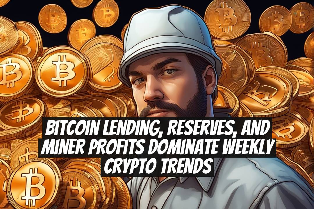 Bitcoin Lending, Reserves, and Miner Profits Dominate Weekly Crypto Trends