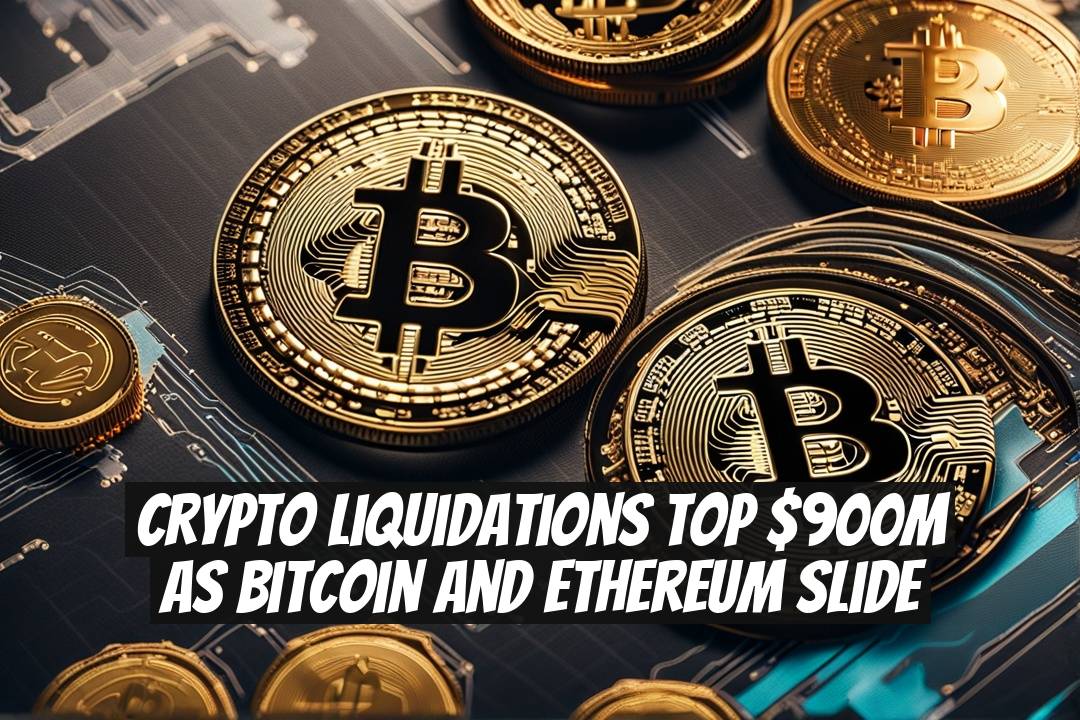 Crypto Liquidations Top $900M as Bitcoin and Ethereum Slide