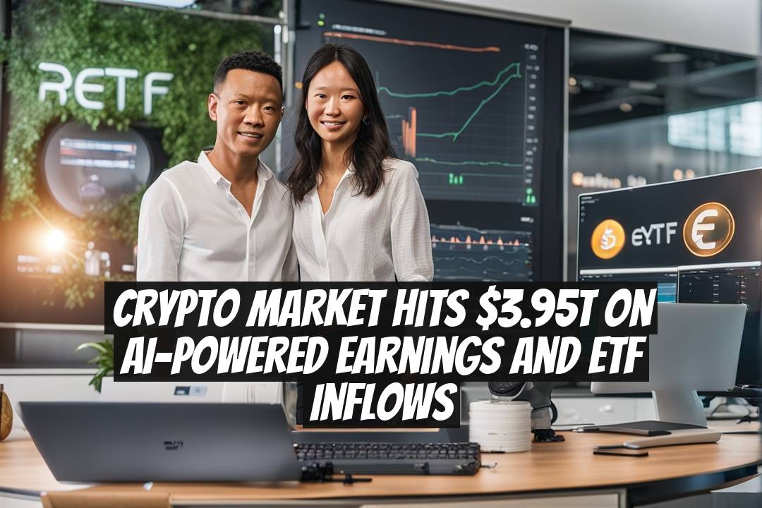 Crypto Market Hits $3.95T on AI-Powered Earnings and ETF Inflows