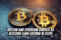Bitcoin and Ethereum Diverge as Altcoins Gain Ground in 2025