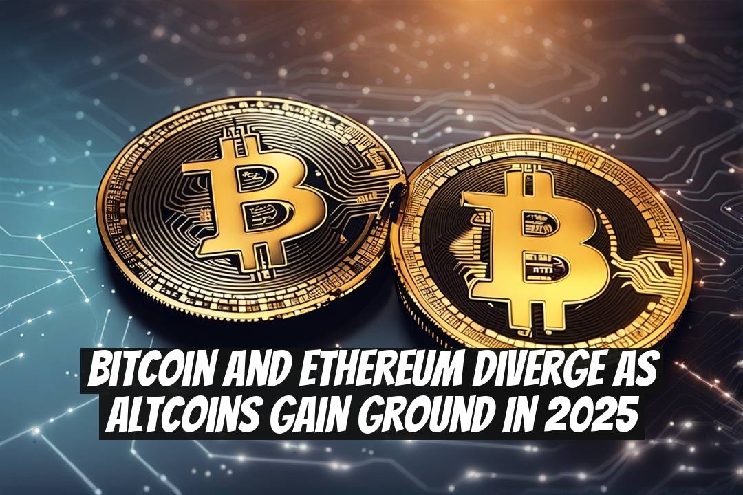 Bitcoin and Ethereum Diverge as Altcoins Gain Ground in 2025