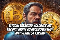 Bitcoin Treasury Holdings Hit Record Highs as MicroStrategy and Strategy Expand