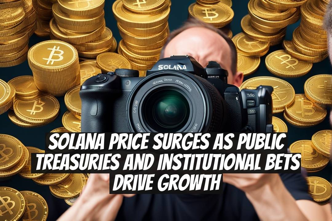 Solana price surges as public treasuries and institutional bets drive growth