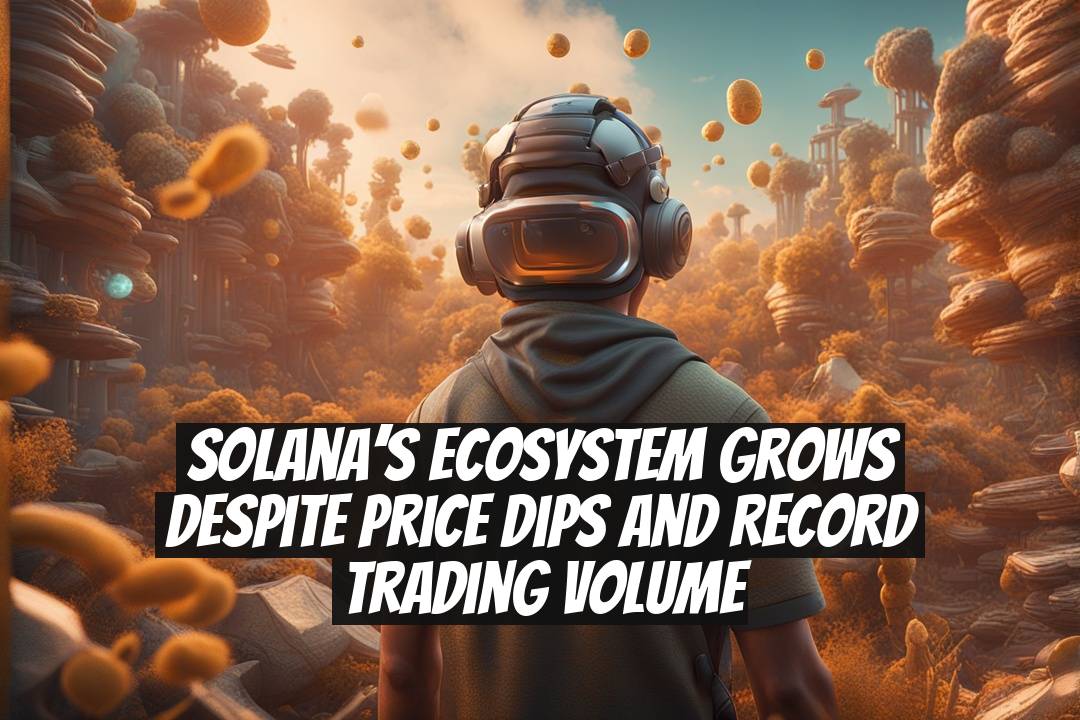 Solana’s Ecosystem Grows Despite Price Dips and Record Trading Volume