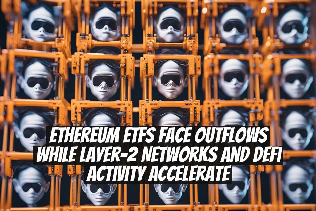 Ethereum ETFs Face Outflows While Layer-2 Networks and DeFi Activity Accelerate