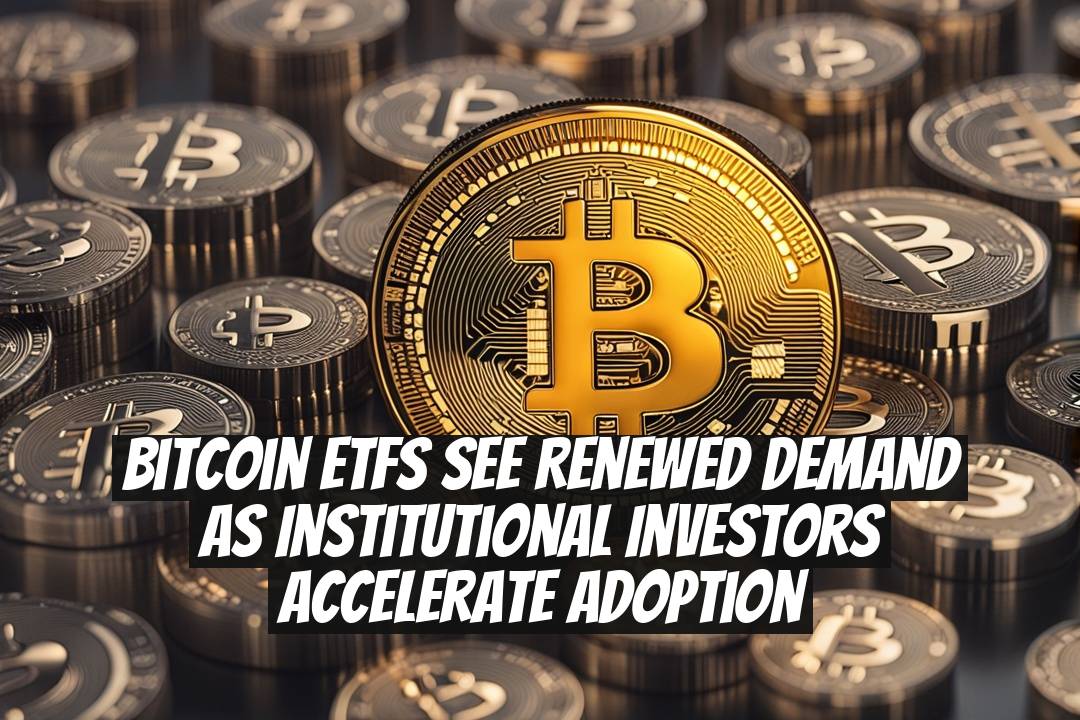 Bitcoin ETFs See Renewed Demand as Institutional Investors Accelerate Adoption