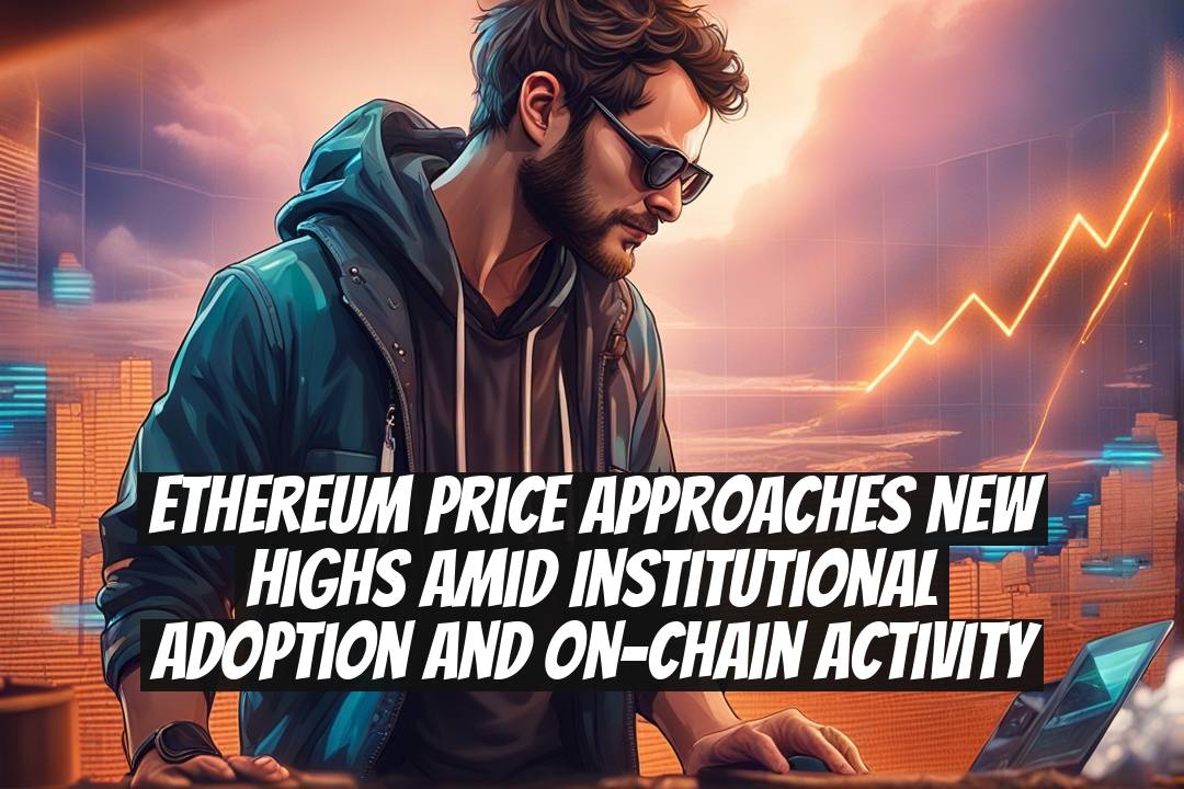 Ethereum Price Approaches New Highs Amid Institutional Adoption and On-Chain Activity