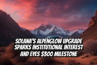 Solana’s Alpenglow Upgrade Sparks Institutional Interest and Eyes $300 Milestone