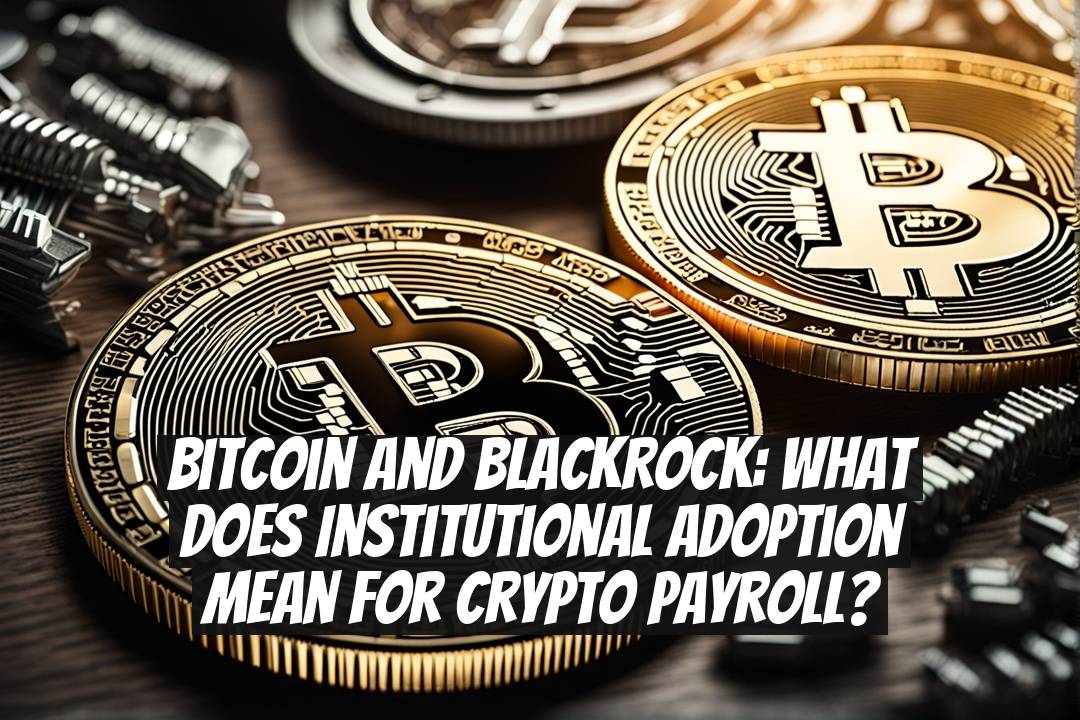 Bitcoin and BlackRock: What does institutional adoption mean for crypto payroll?
