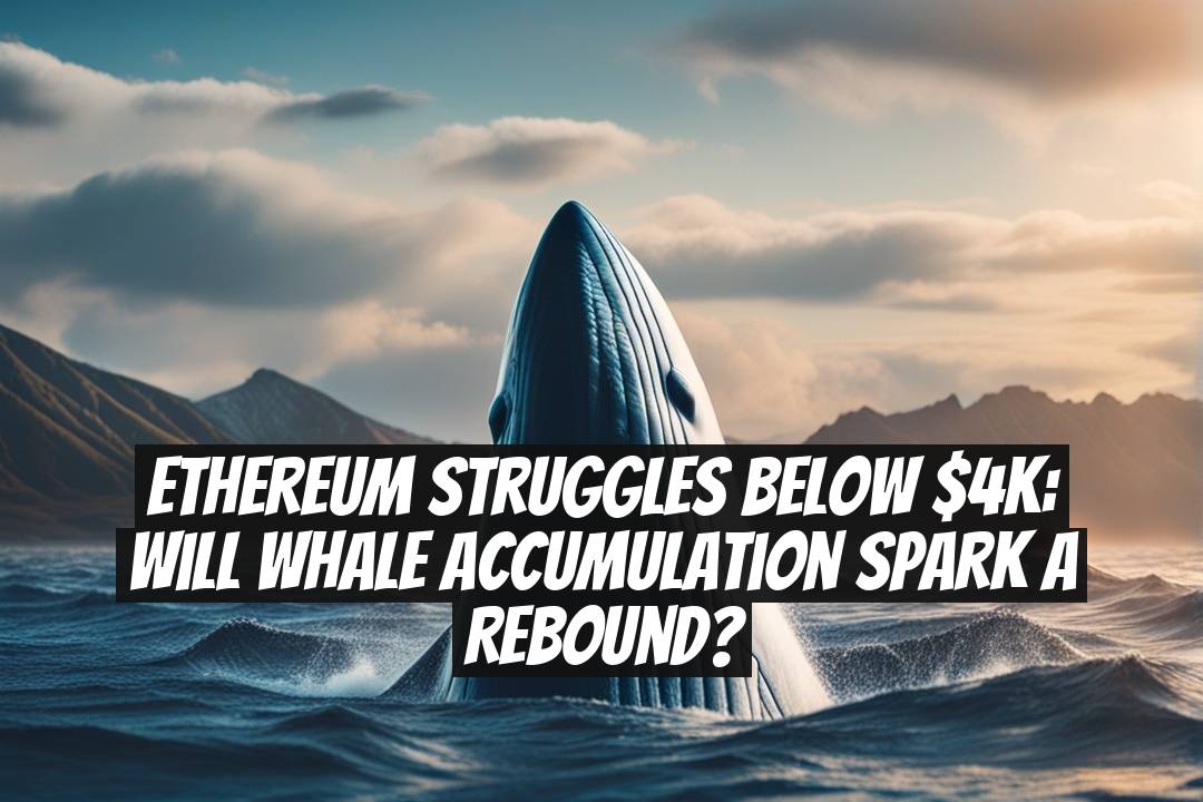 Ethereum Struggles Below $4K: Will Whale Accumulation Spark a Rebound?