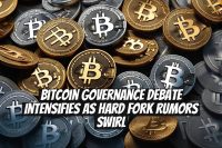 Bitcoin governance debate intensifies as hard fork rumors swirl