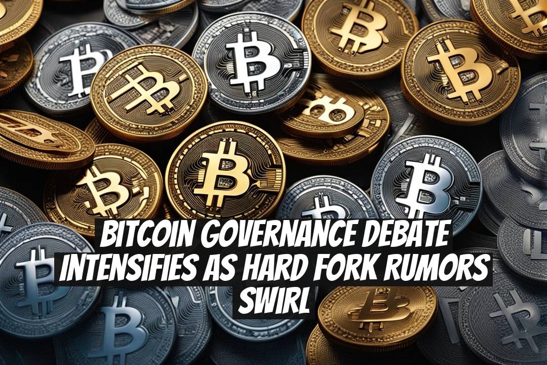 Bitcoin governance debate intensifies as hard fork rumors swirl
