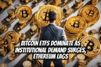 Bitcoin ETFs Dominate as Institutional Demand Surges, Ethereum Lags