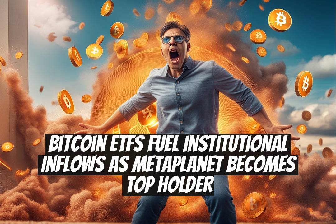 Bitcoin ETFs Fuel Institutional Inflows as Metaplanet Becomes Top Holder