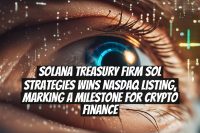 Solana treasury firm SOL Strategies wins Nasdaq listing, marking a milestone for crypto finance