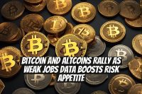 Bitcoin and Altcoins Rally as Weak Jobs Data Boosts Risk Appetite