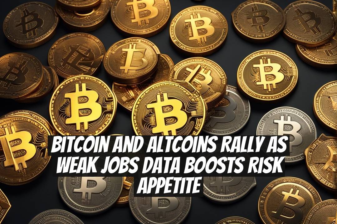 Bitcoin and Altcoins Rally as Weak Jobs Data Boosts Risk Appetite