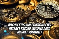 Bitcoin ETFs and Ethereum ETFs Attract Record Inflows Amid Market Volatility