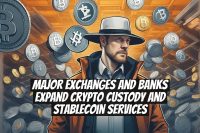 Major exchanges and banks expand crypto custody and stablecoin services