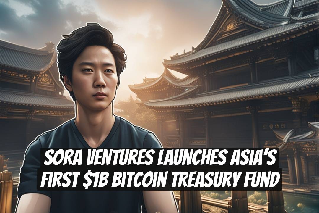 Sora Ventures Launches Asia’s First $1B Bitcoin Treasury Fund