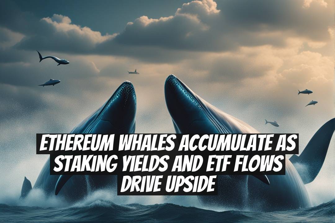 Ethereum Whales Accumulate as Staking Yields and ETF Flows Drive Upside