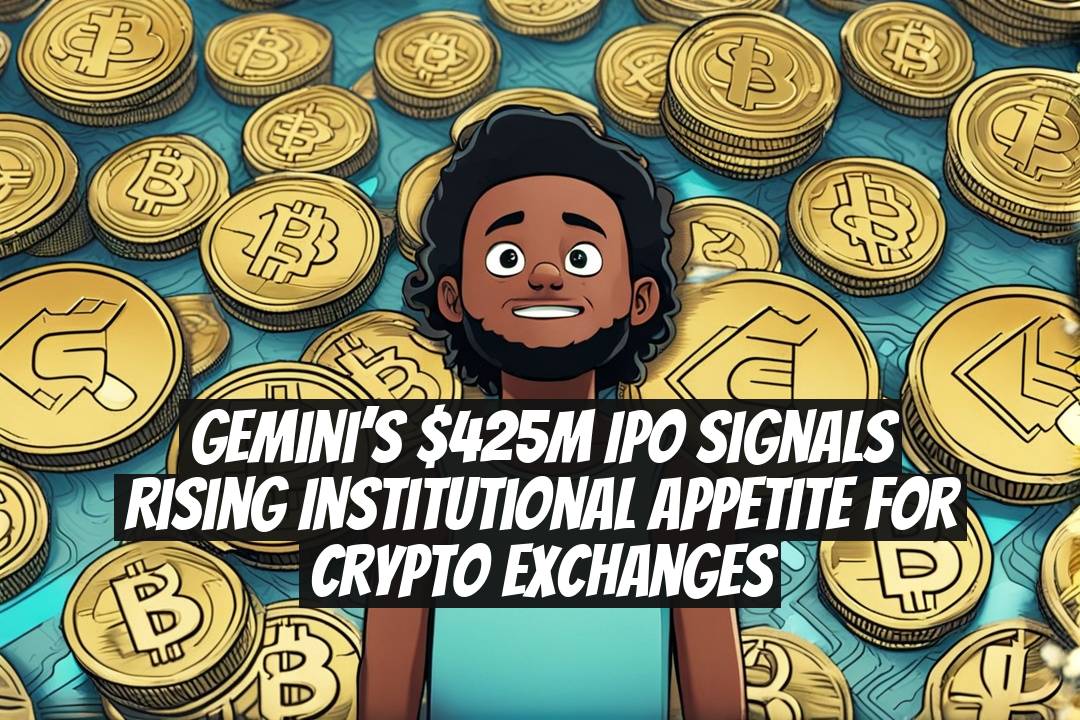 Gemini’s $425M IPO signals rising institutional appetite for crypto exchanges