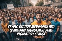 Crypto petition movements and community engagement drive regulatory change