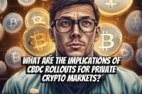 What Are the Implications of CBDC Rollouts for Private Crypto Markets?
