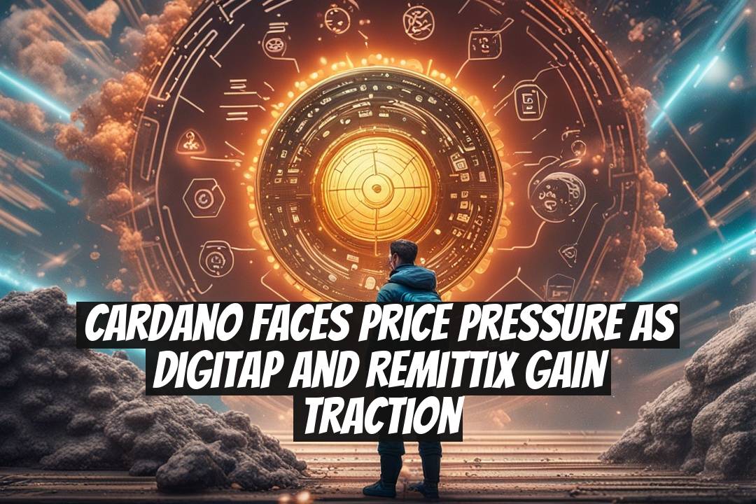 Cardano faces price pressure as Digitap and Remittix gain traction