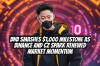 BNB smashes $1,000 milestone as Binance and CZ spark renewed market momentum