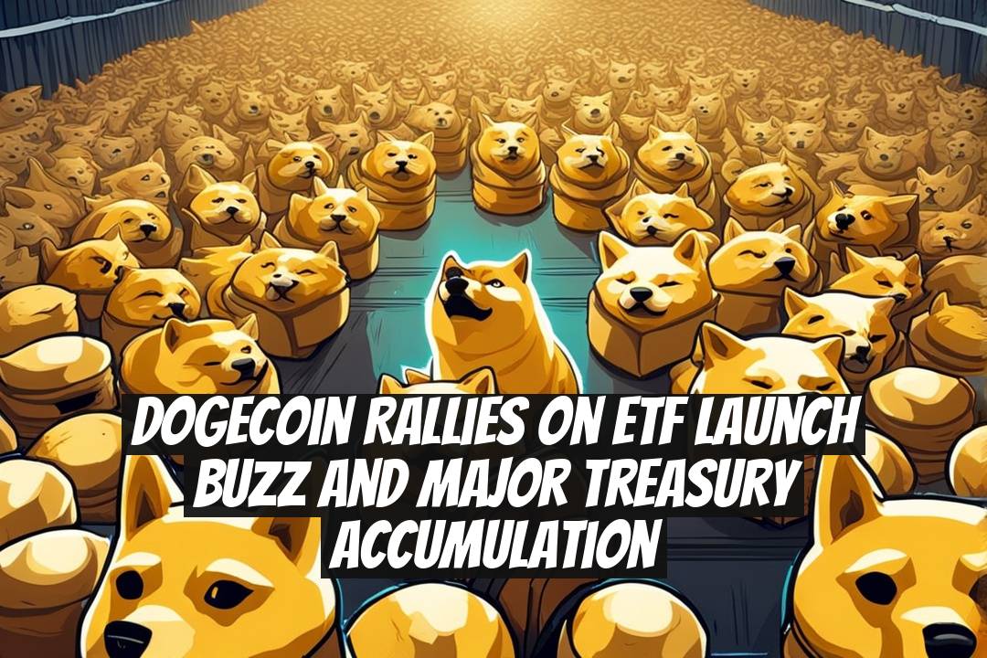 Dogecoin rallies on ETF launch buzz and major treasury accumulation