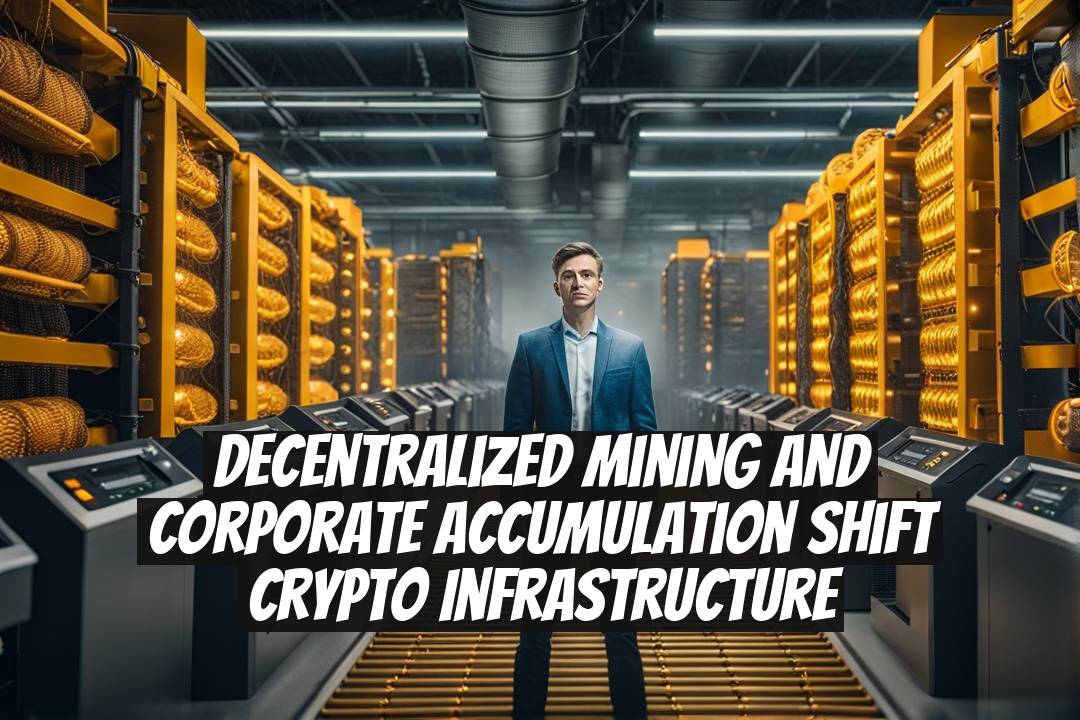 Decentralized Mining and Corporate Accumulation Shift Crypto Infrastructure