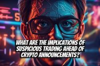 What Are the Implications of Suspicious Trading Ahead of Crypto Announcements?